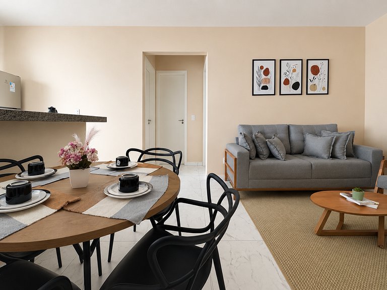Apartamento Novo- Com Estacionamento