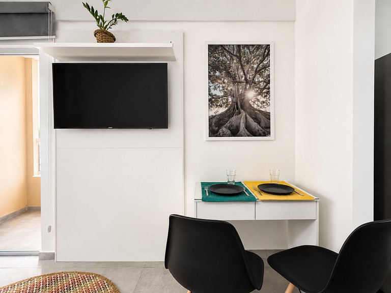 Studio com Vista Panorâmica- com Estacionamento