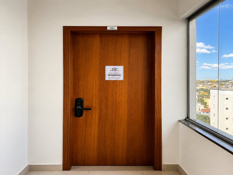 Studio com vista para Igreja Dom Bosco