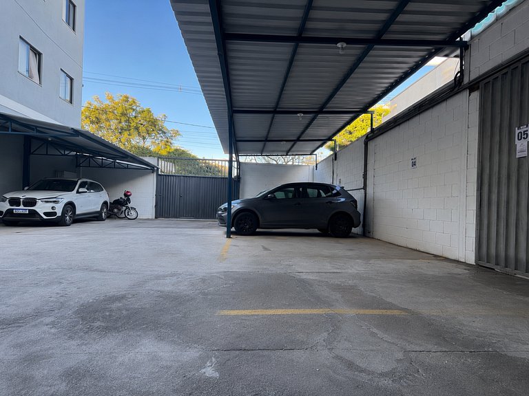 Studio com Vista Panorâmica- com Estacionamento