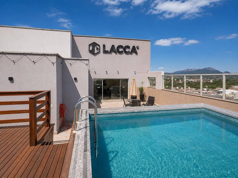 Studio com Vista Panorâmica- com Estacionamento