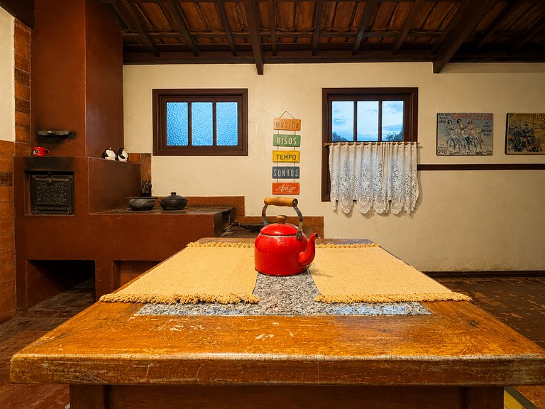 Refúgio Lara- com Piscina, Churrasqueira e Sauna