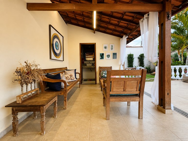 Refúgio Lara- com Piscina, Churrasqueira e Sauna