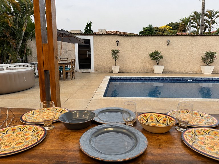 Refúgio Lara- com Piscina, Churrasqueira e Sauna