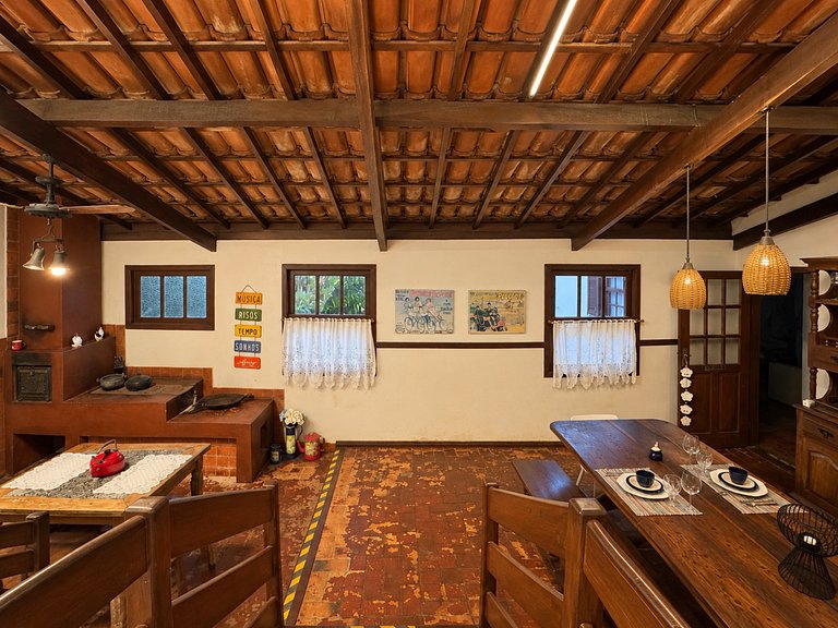 Refúgio Lara- com Piscina, Churrasqueira e Sauna